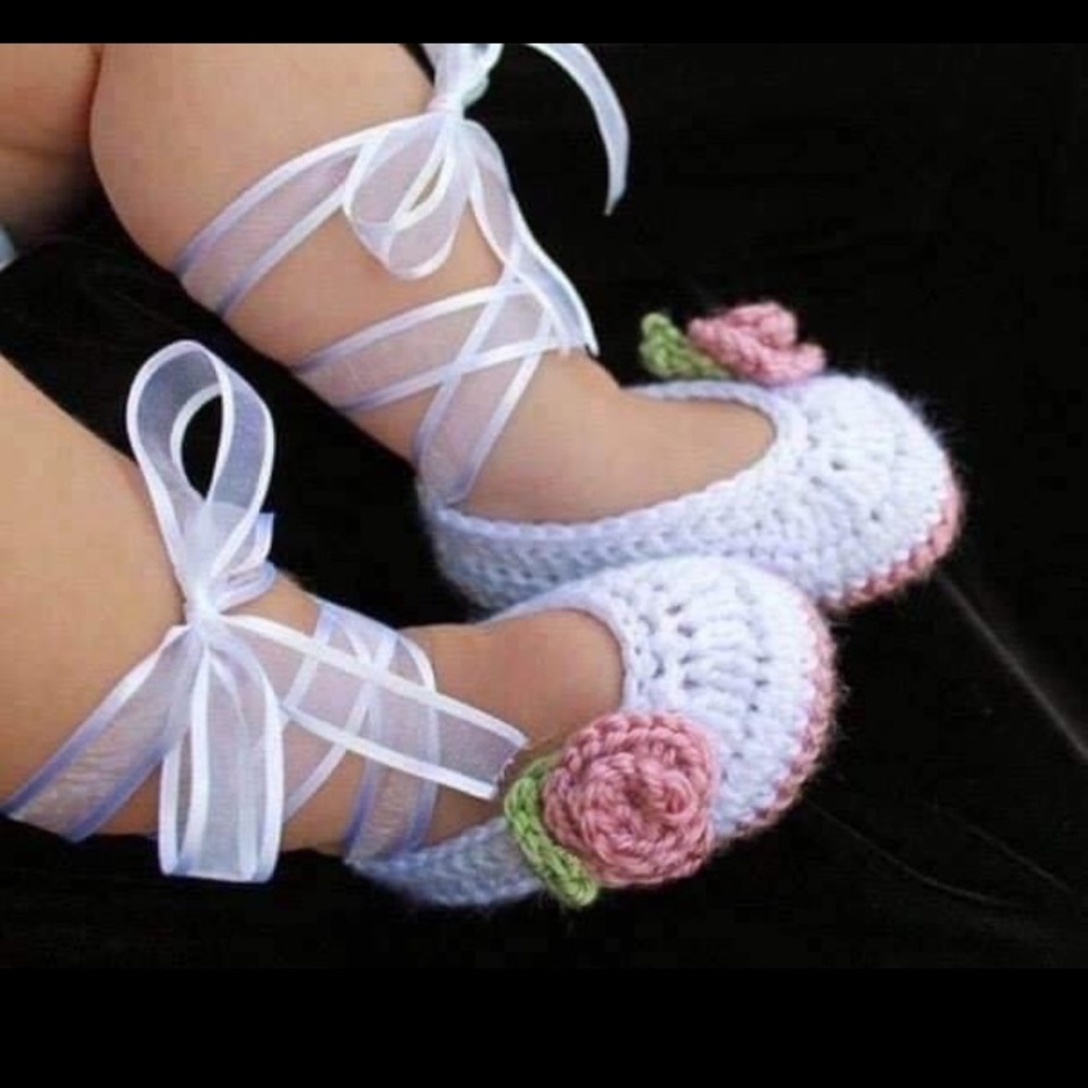 These baby shoes, ballerina